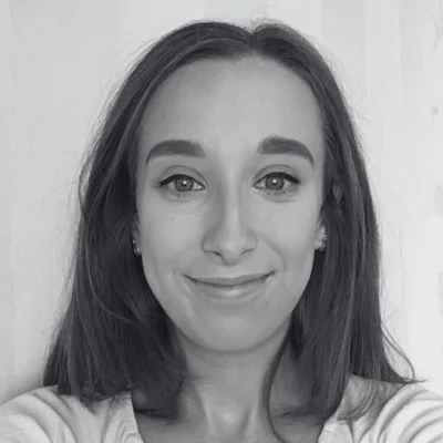 A black and white image of Hayley Smith A black and white image of Hayley Smith