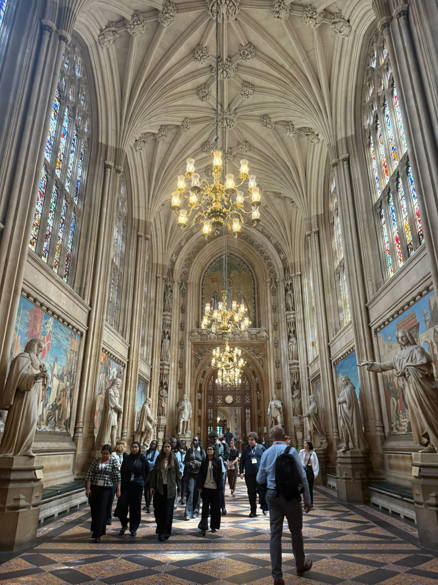 Inside Parliament Building