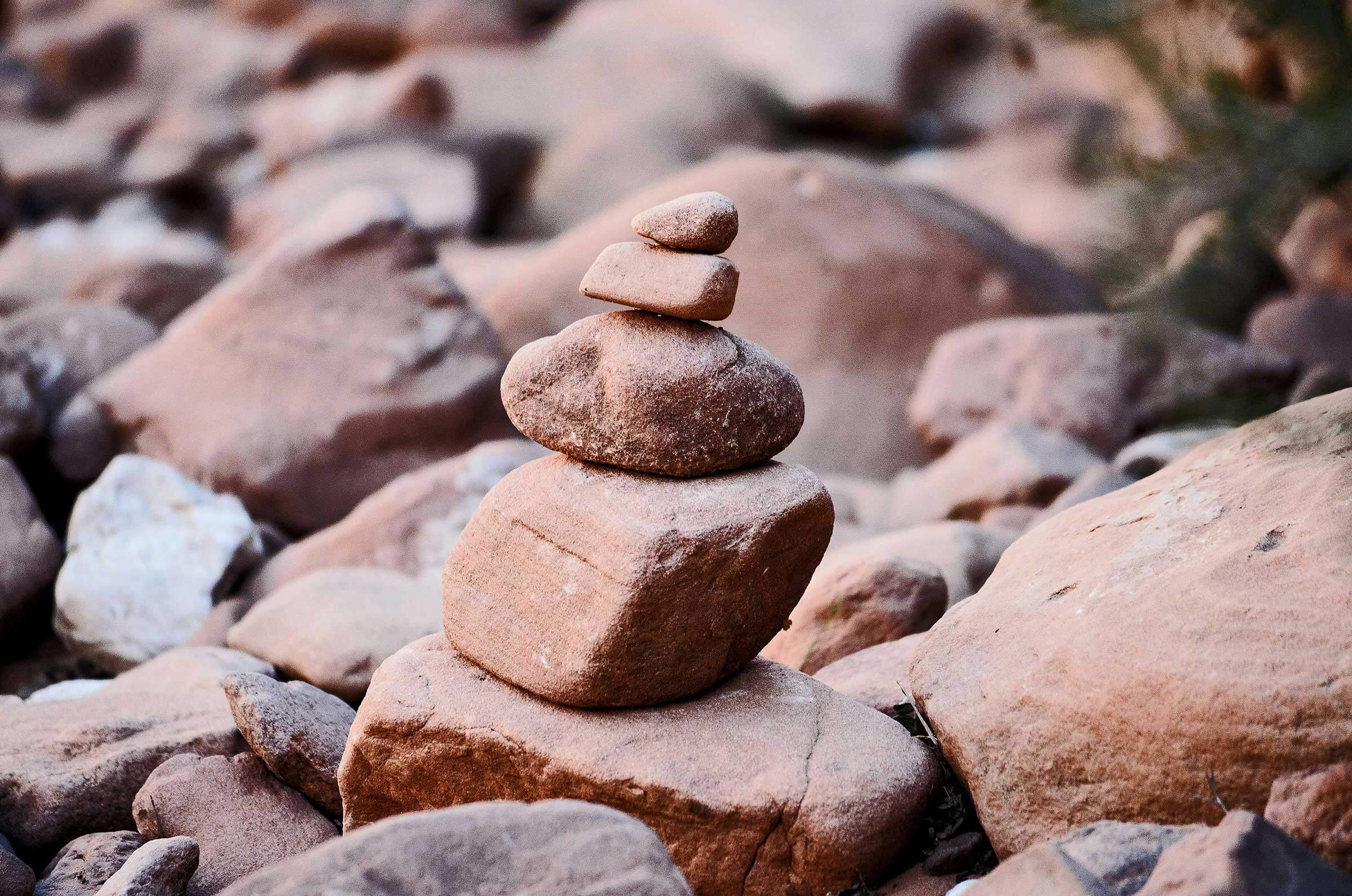 Balancing rocks