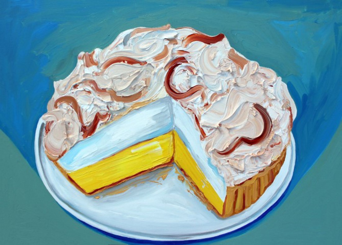 Lemon Meringue Pie painting