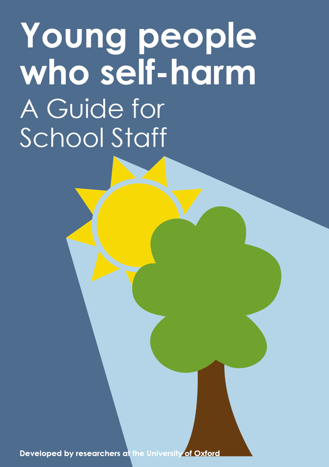 Schools Self Harm Front Cover 
