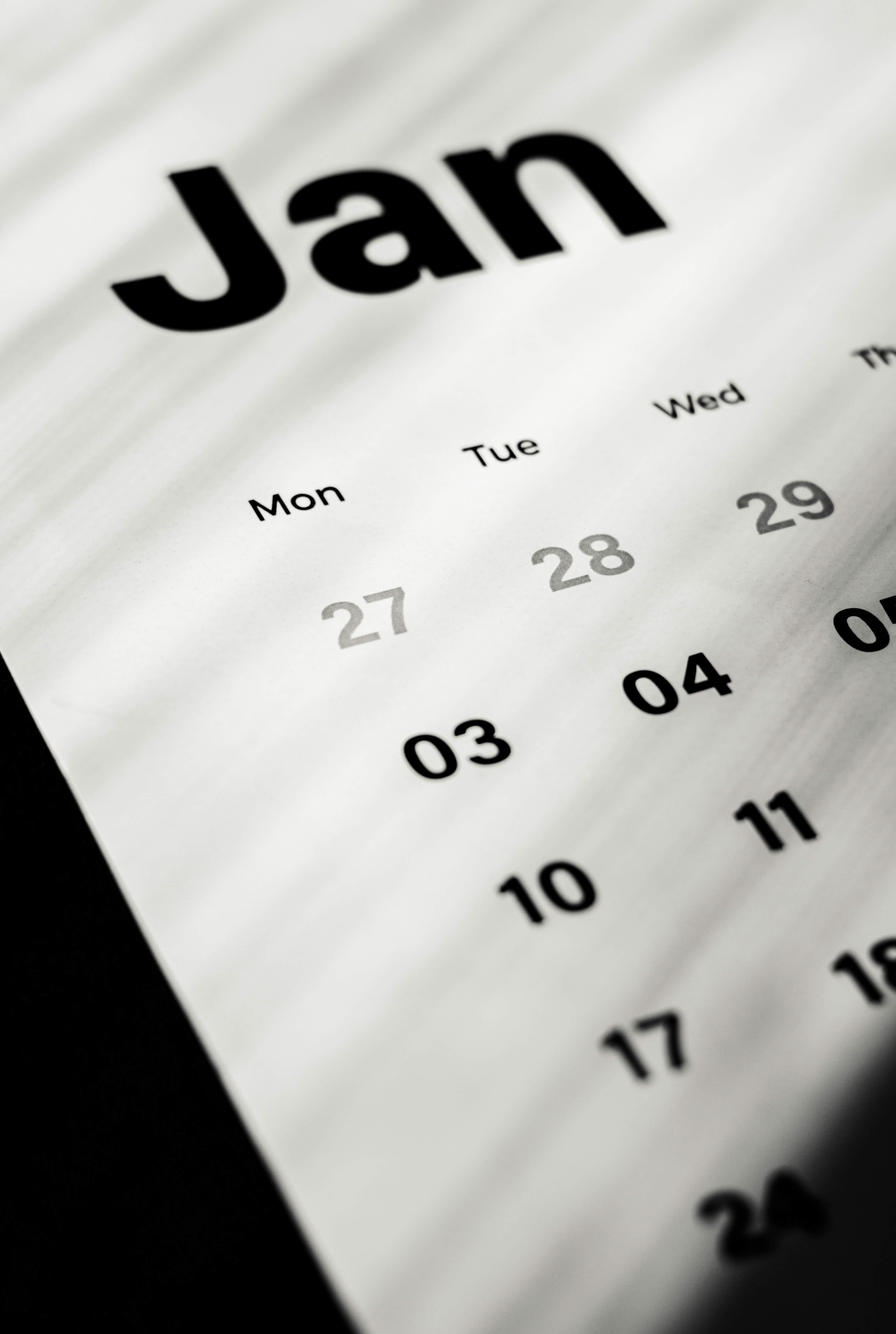 Jan Calendar