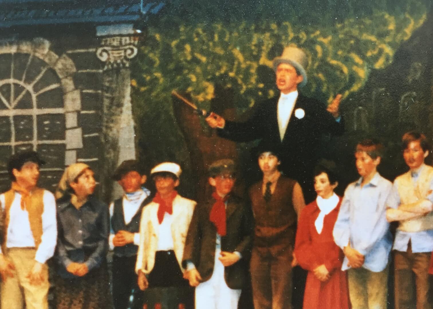 Charlie in school play