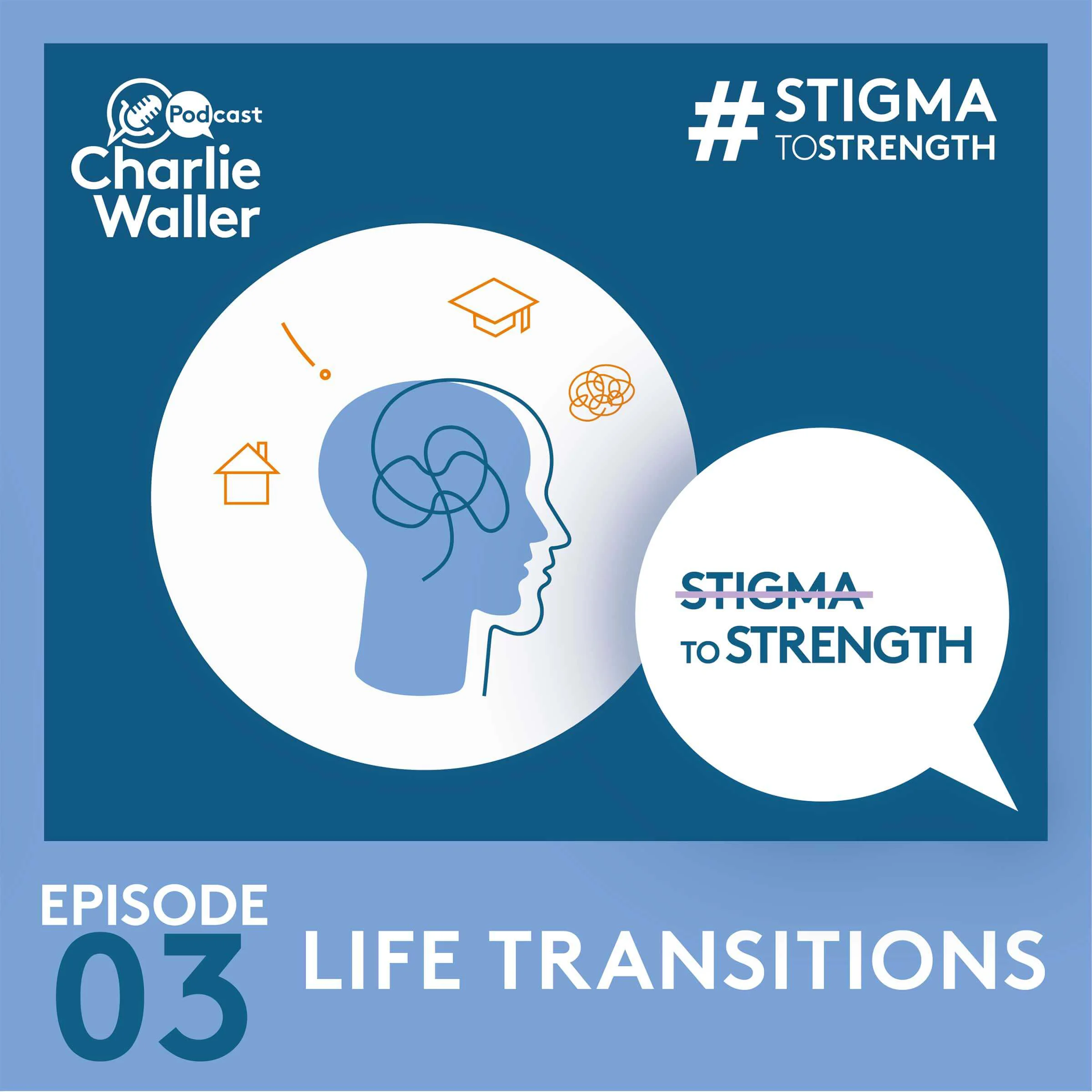 Episode 3 Life Transitions podcast art Episode 3 Life Transitions podcast art